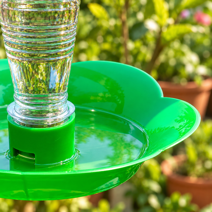 Mini Bird Water Feeder — tray-detail